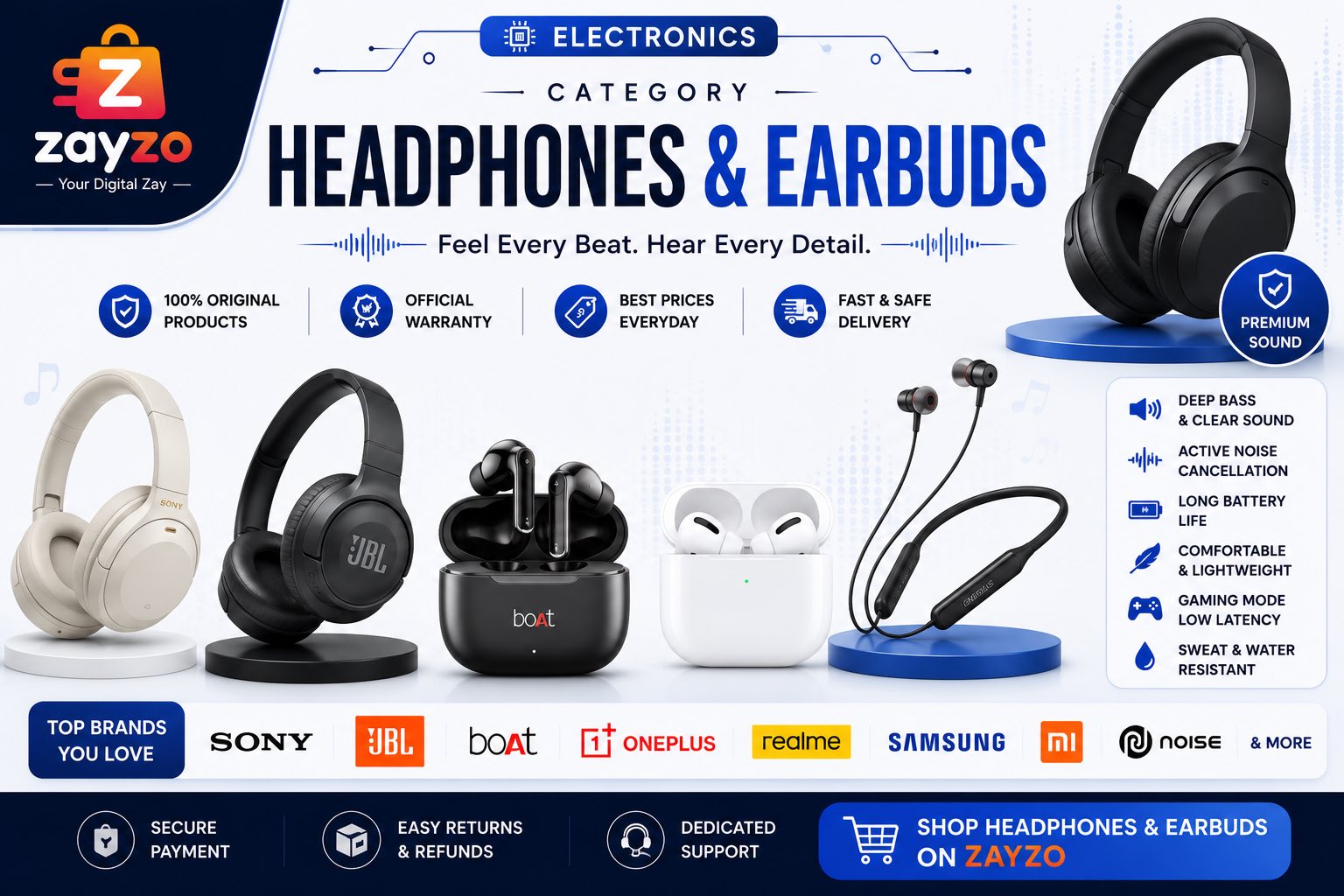 Headphones & Earbuds